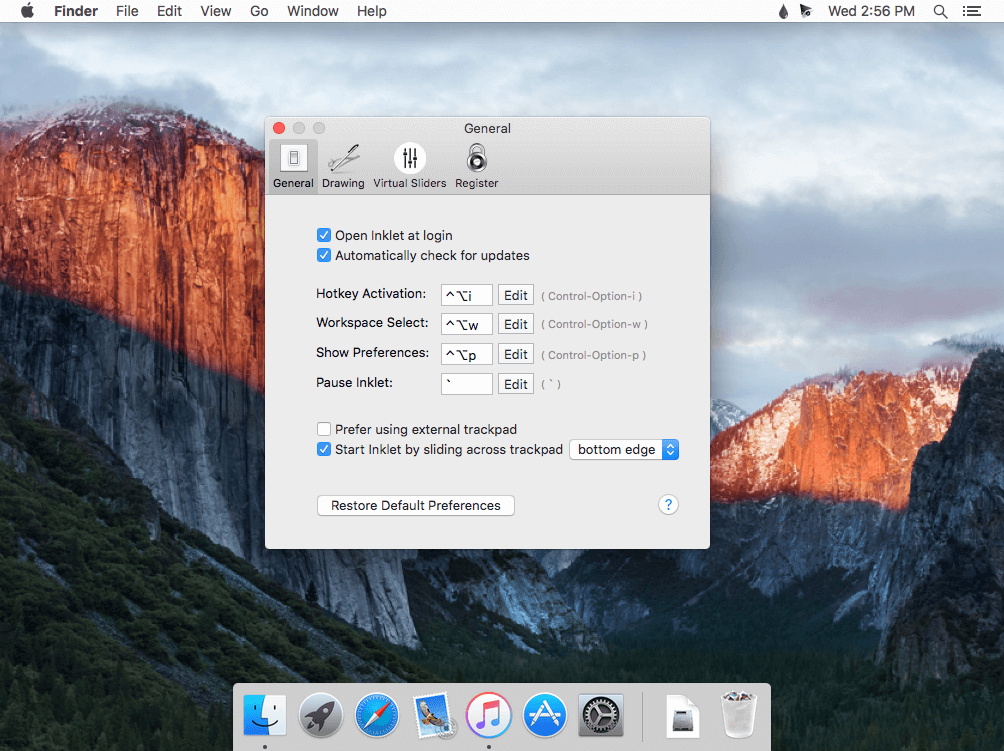 Inklet 2.2.5 screenshot