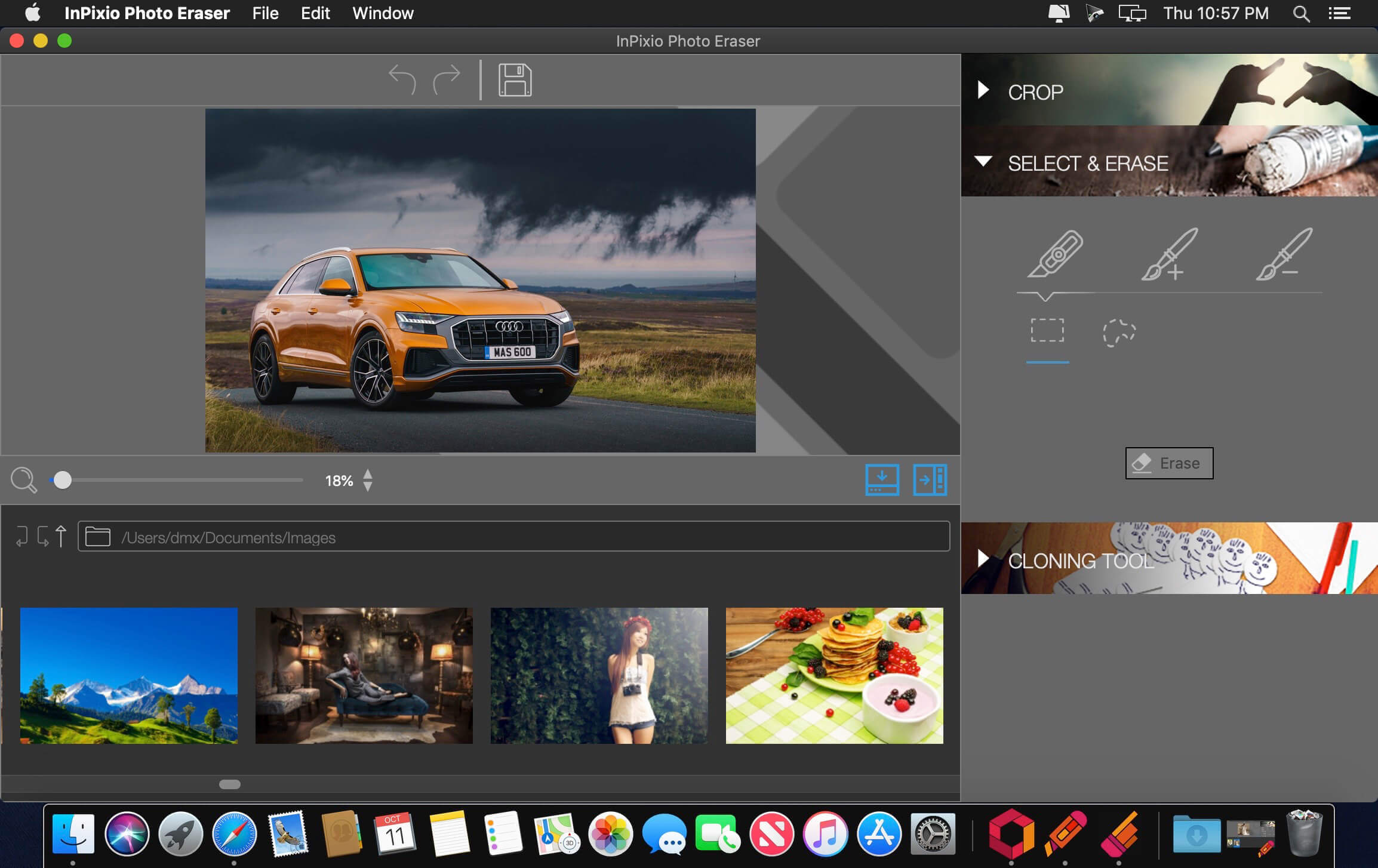 InPixio Photo Clip Pro 1.1.9 screenshot
