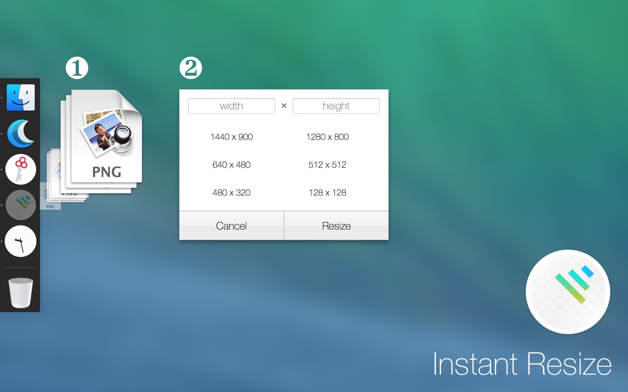 Instant Resize 1.2.1 – Resize images. screenshot