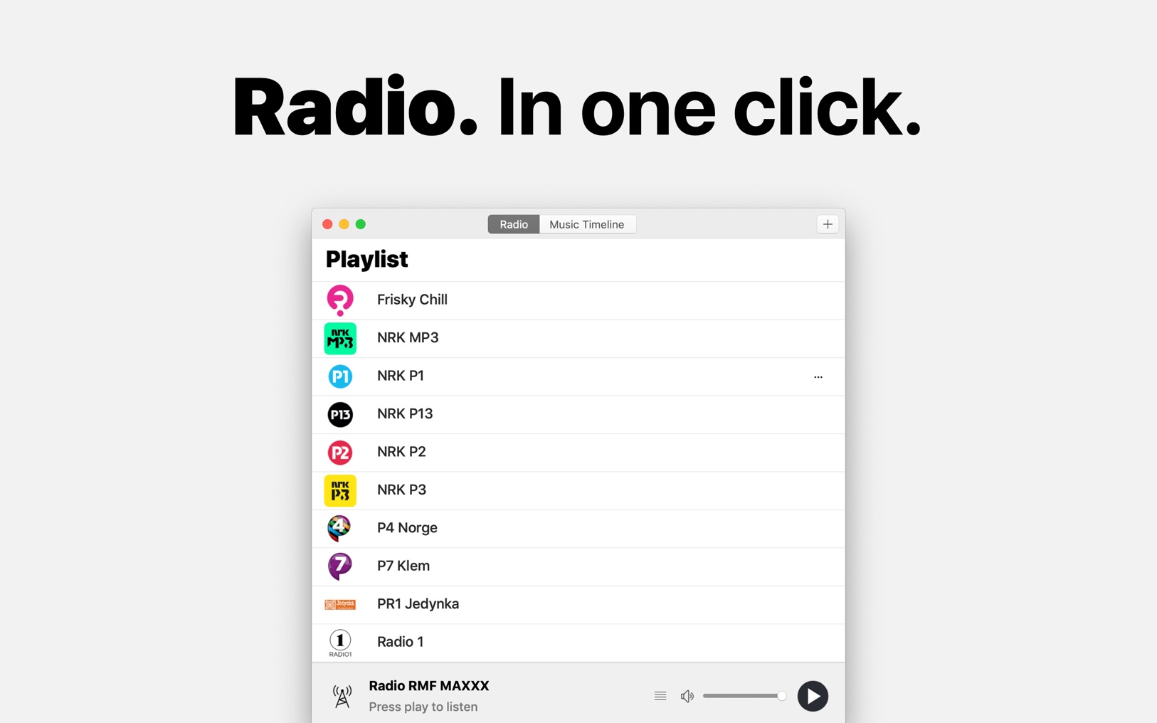 Instaradio 8.0.1 – Listen to your favorite radio stations. screenshot
