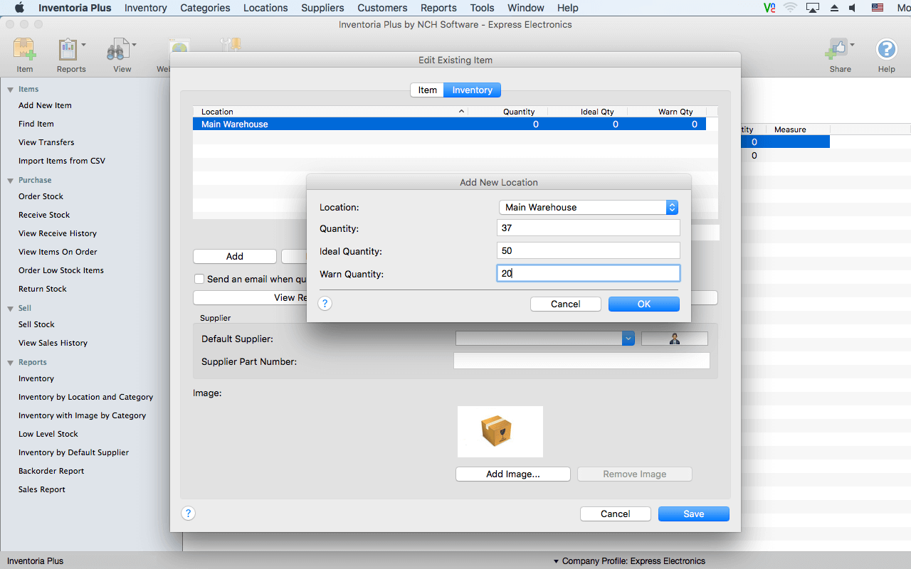 Inventoria 6.00 screenshot