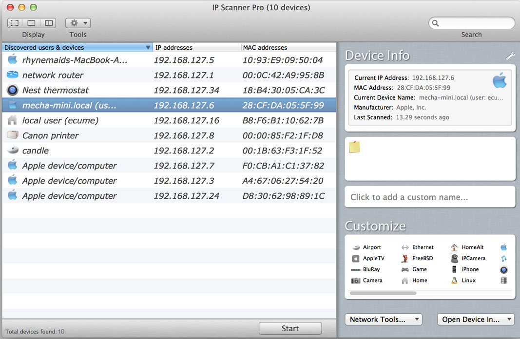 IP Scanner Pro 5.0 (1337) screenshot