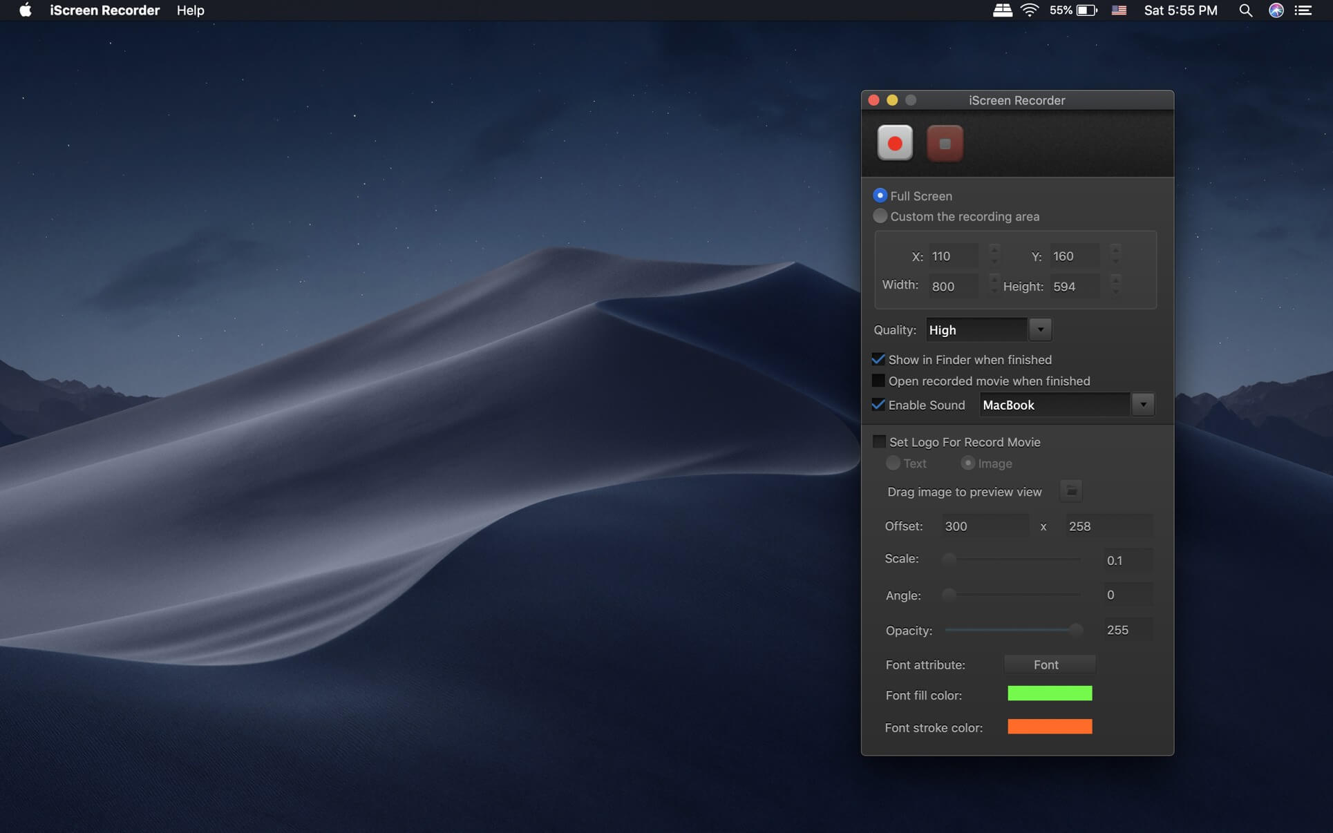iScreen Recorder 3.10.1 screenshot