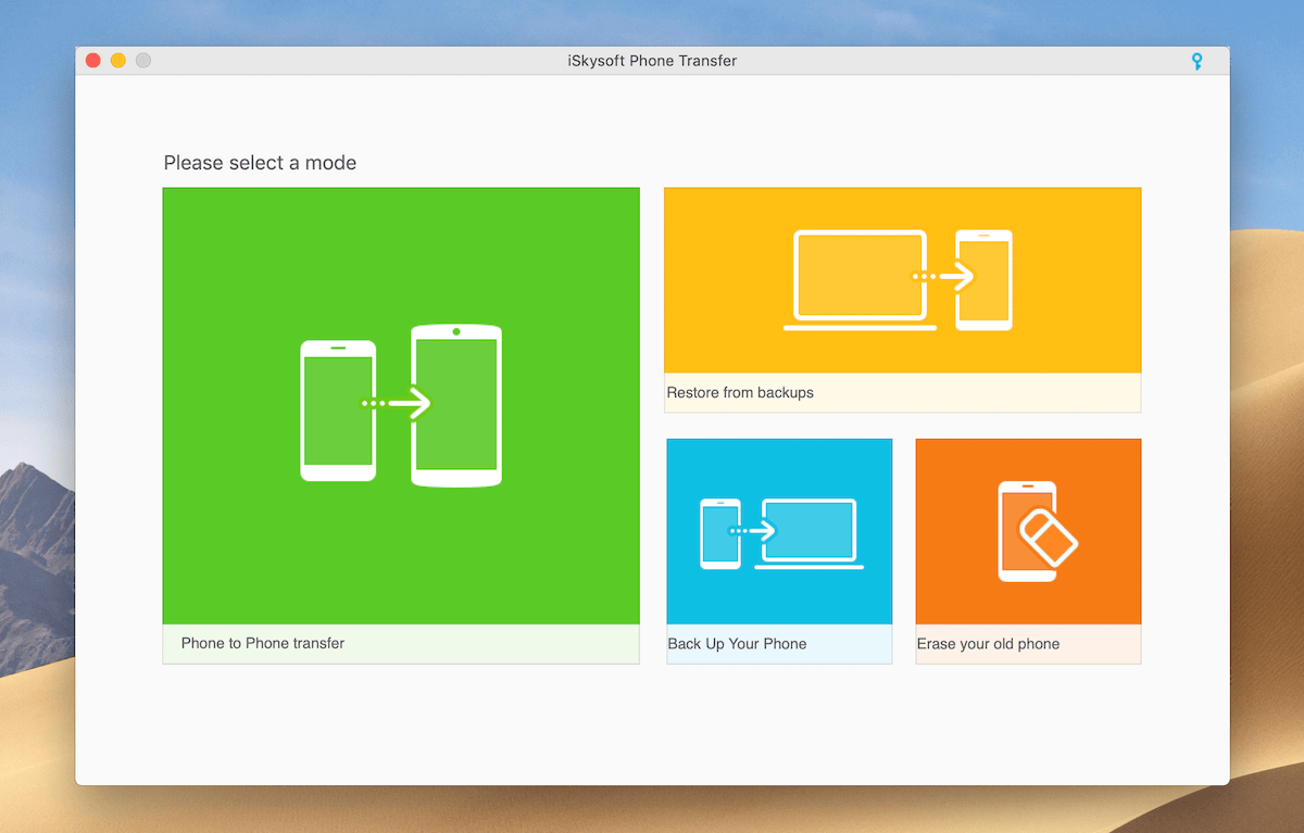 iSkysoft Phone Transfer 1.7.4 – An Excellent and Safe Phone Transfer Tool. screenshot
