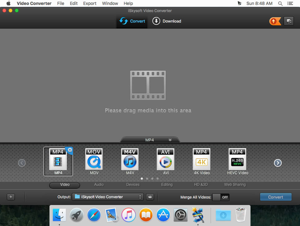 iSkysoft Video Converter 6.1.0.2 screenshot