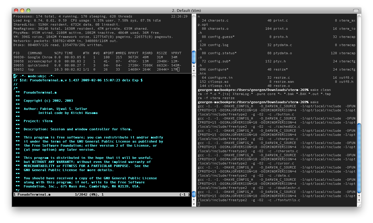 iTerm 2 v3.5.4 screenshot