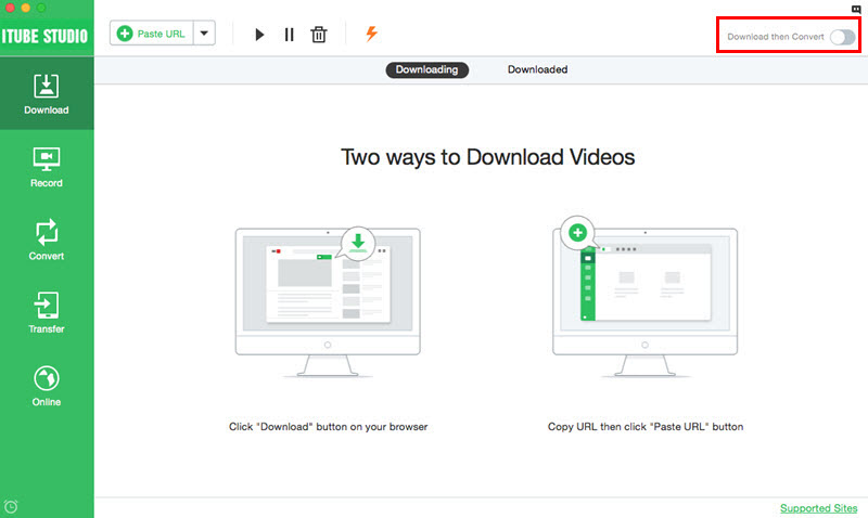iTube Studio 7.4.7.2 screenshot