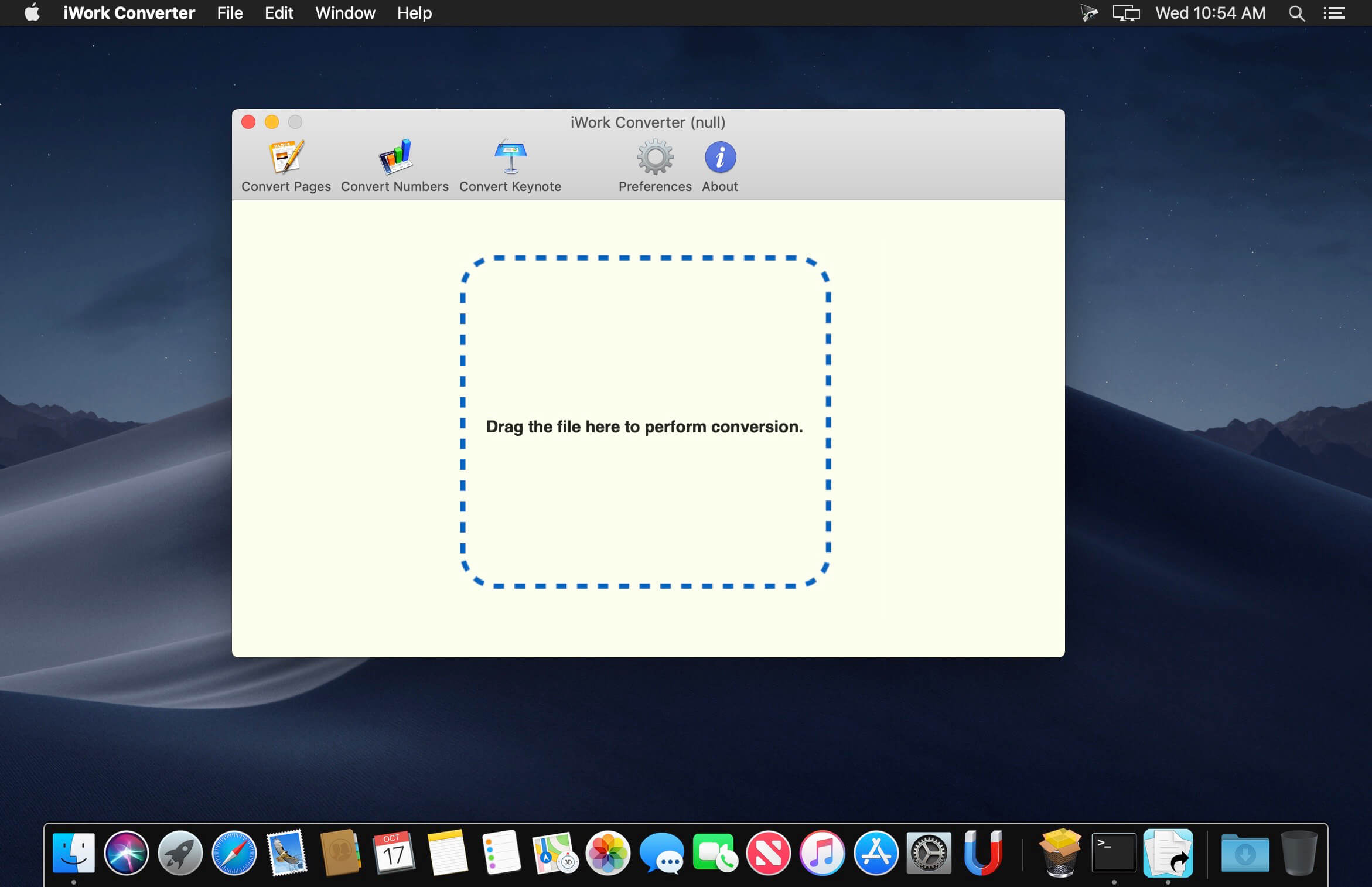 iWork Converter 2.91 screenshot