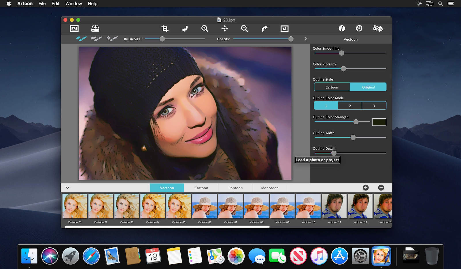 JixiPix Artoon 1.11 screenshot