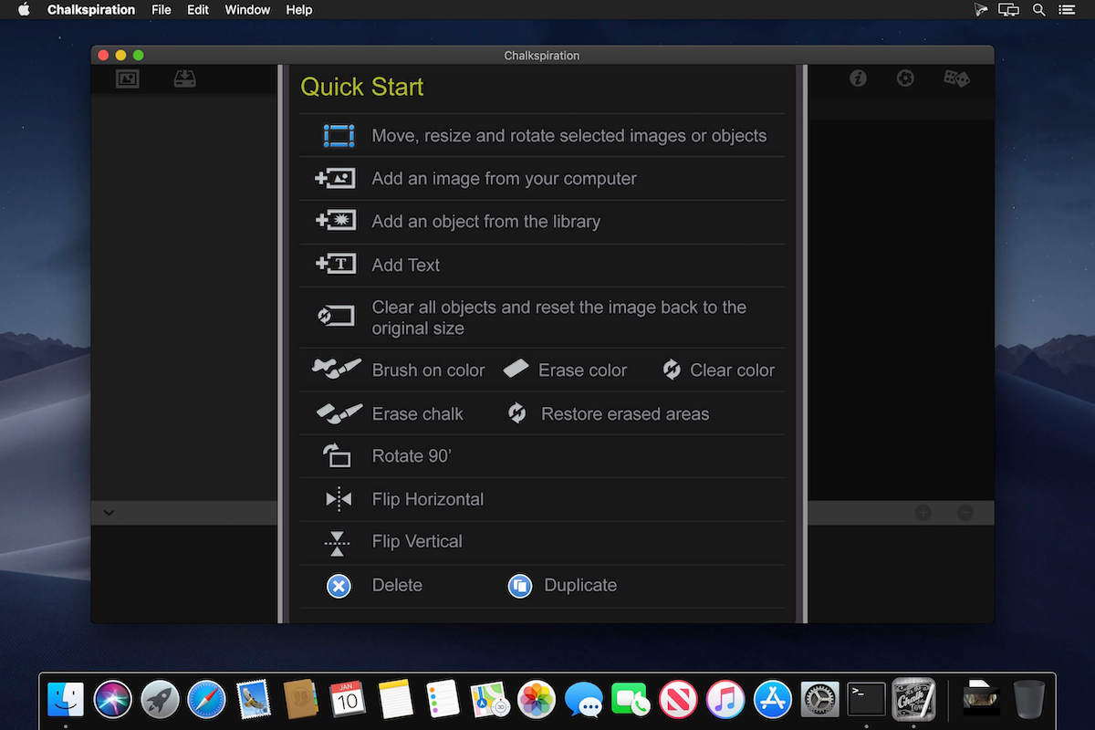 JixiPix Chalkspiration 1.10 screenshot