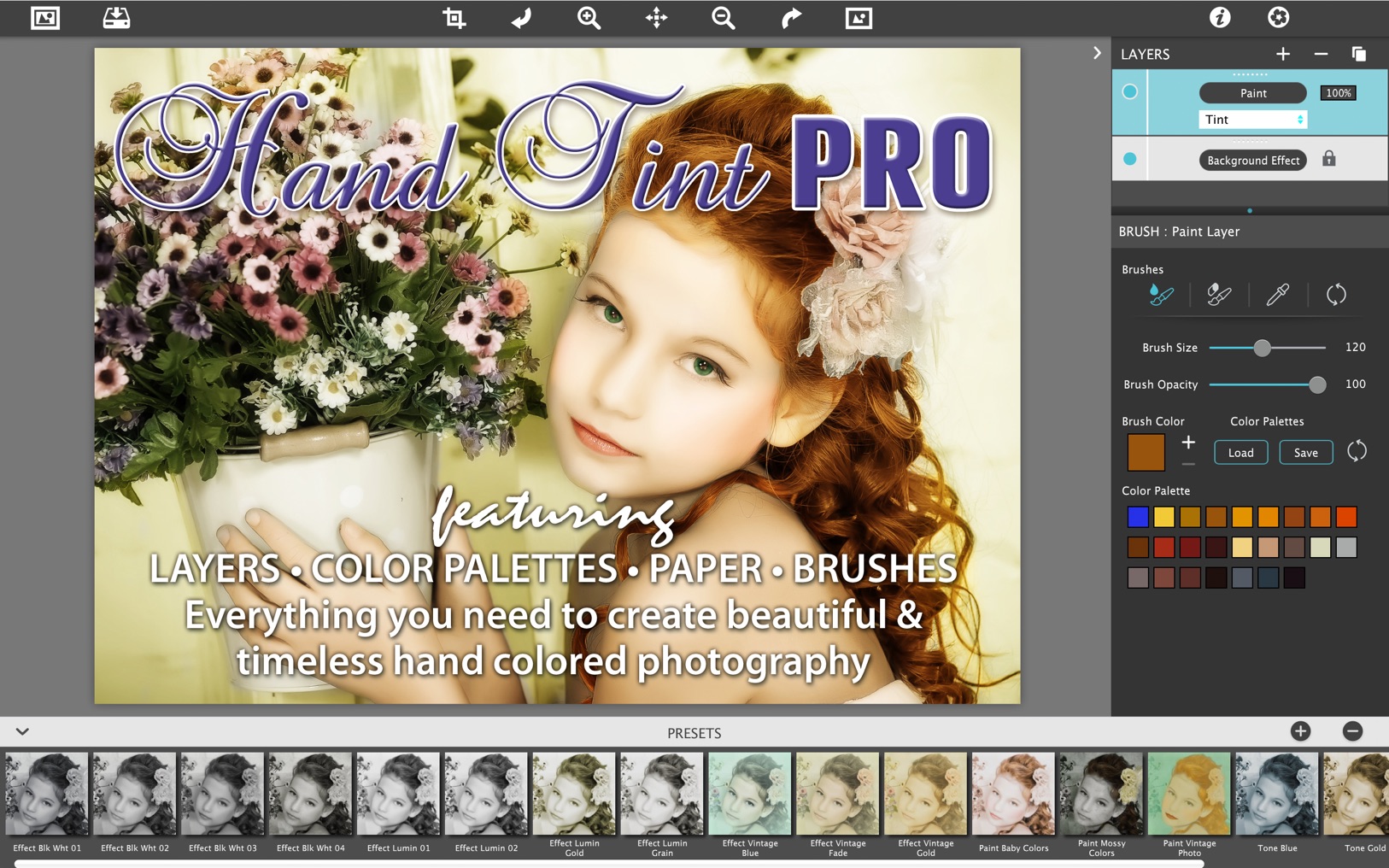 JixiPix Hand Tint Pro 1.0.7 – Powerful hand tinting and coloring photography. screenshot