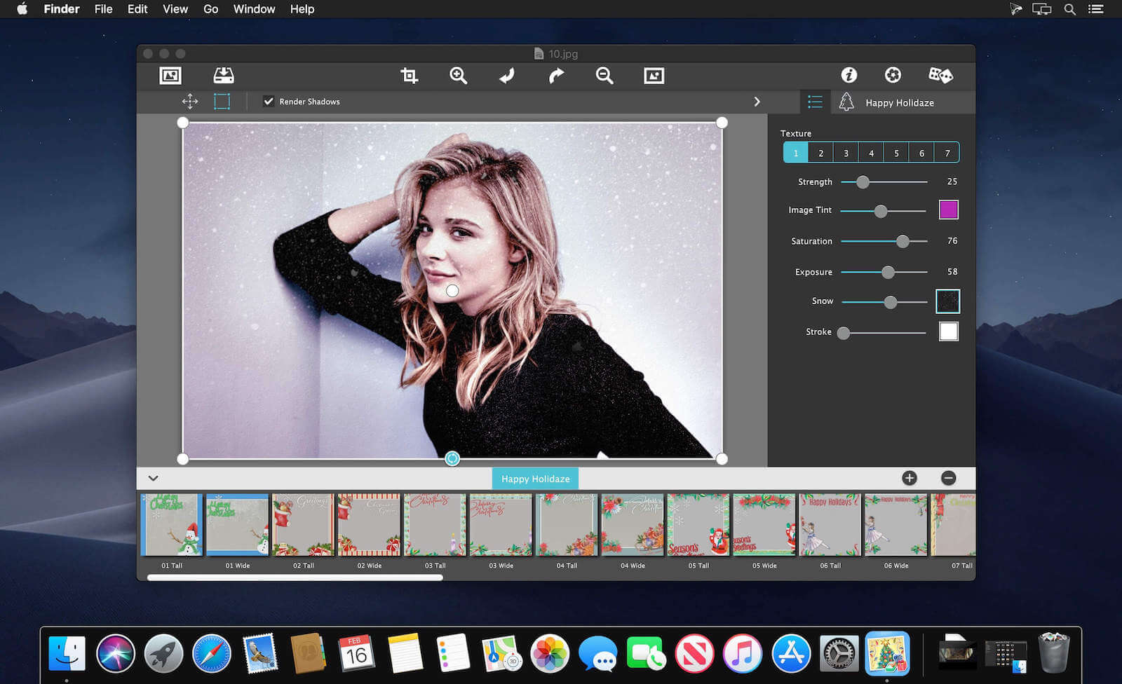 JixiPix Happy Holidaze 1.0.4 screenshot