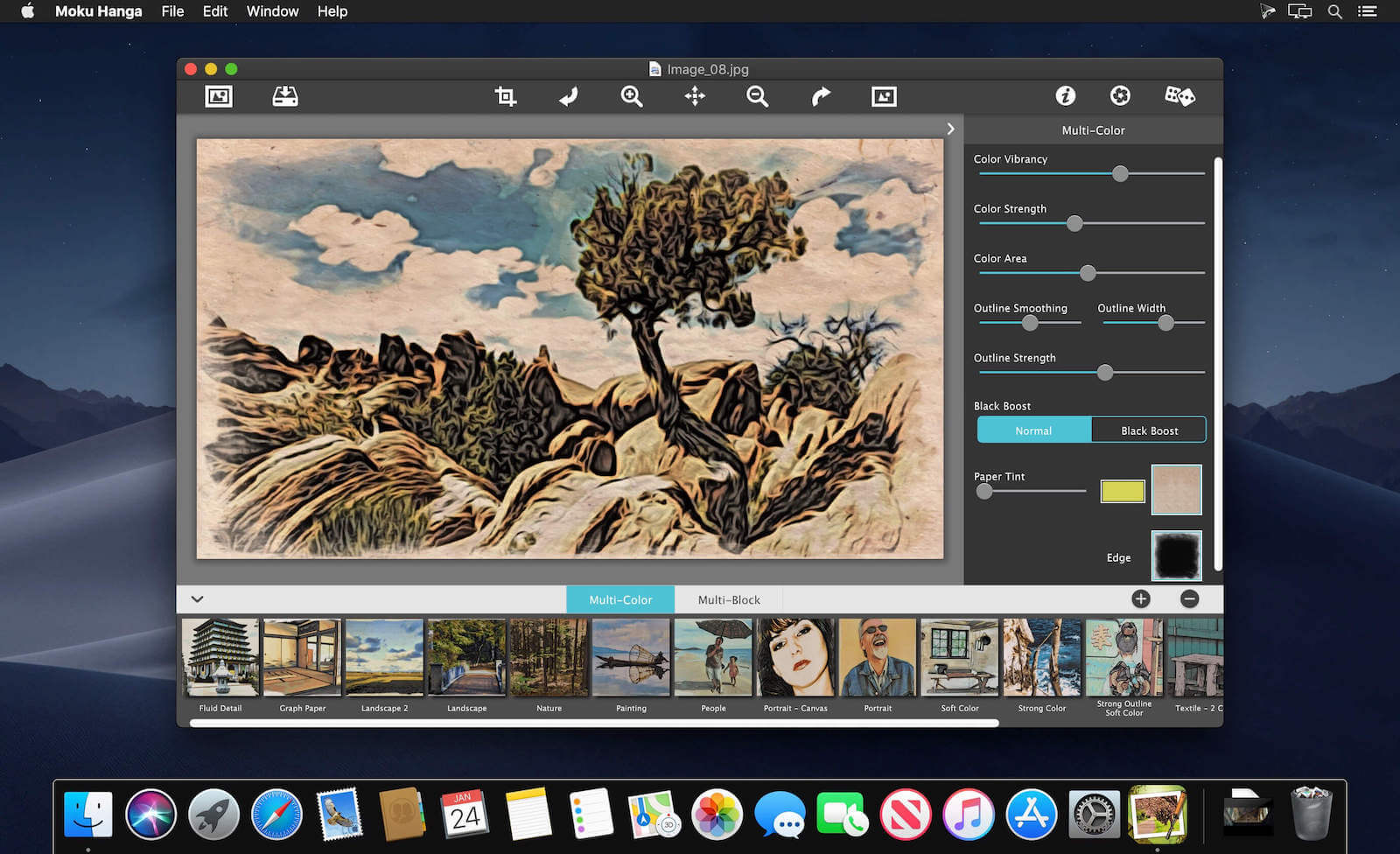 JixiPix Moku Hanga 1.45 screenshot