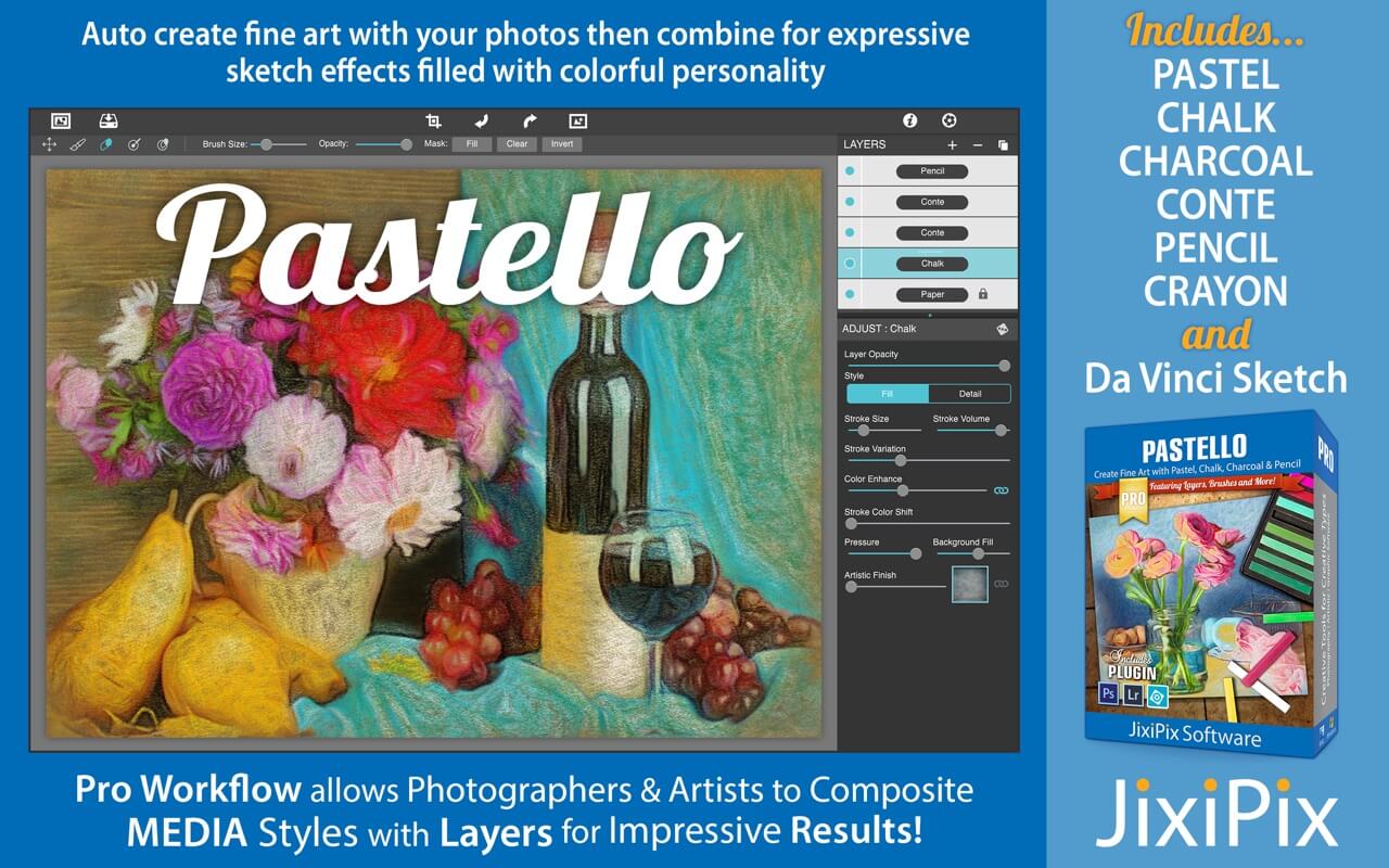 JixiPix Pastello Pro 6.0.102 screenshot