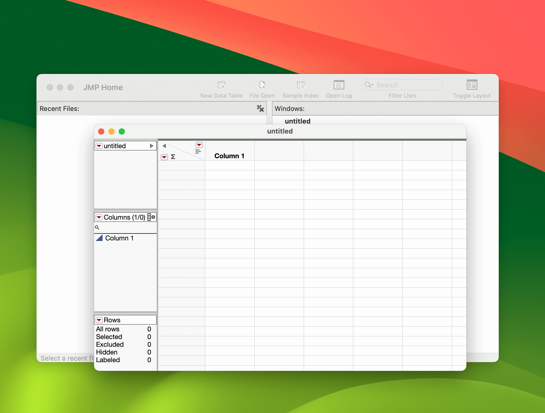 JMP Pro 19.1.0 screenshot