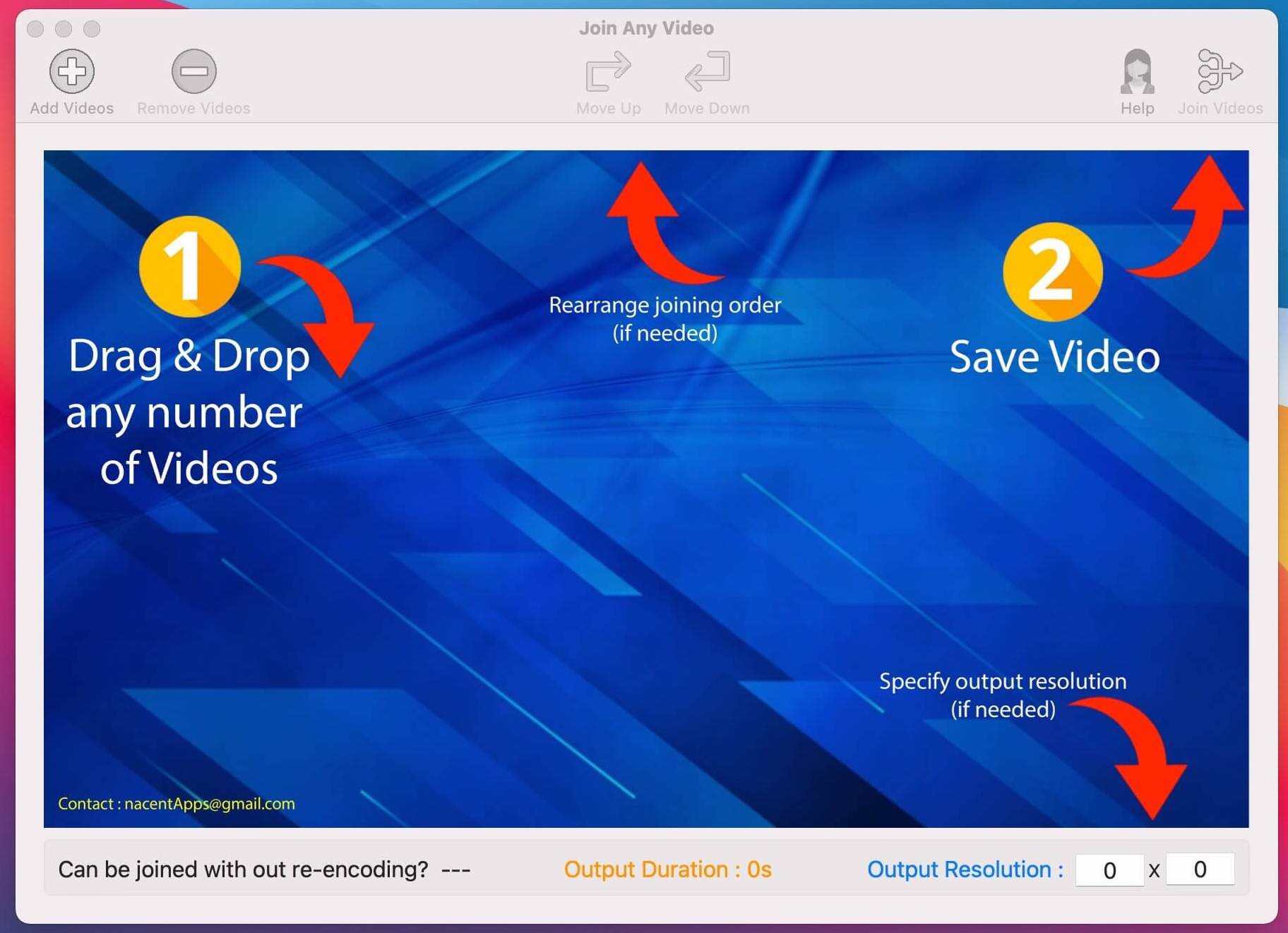 Join Any Video 3.0.2 screenshot