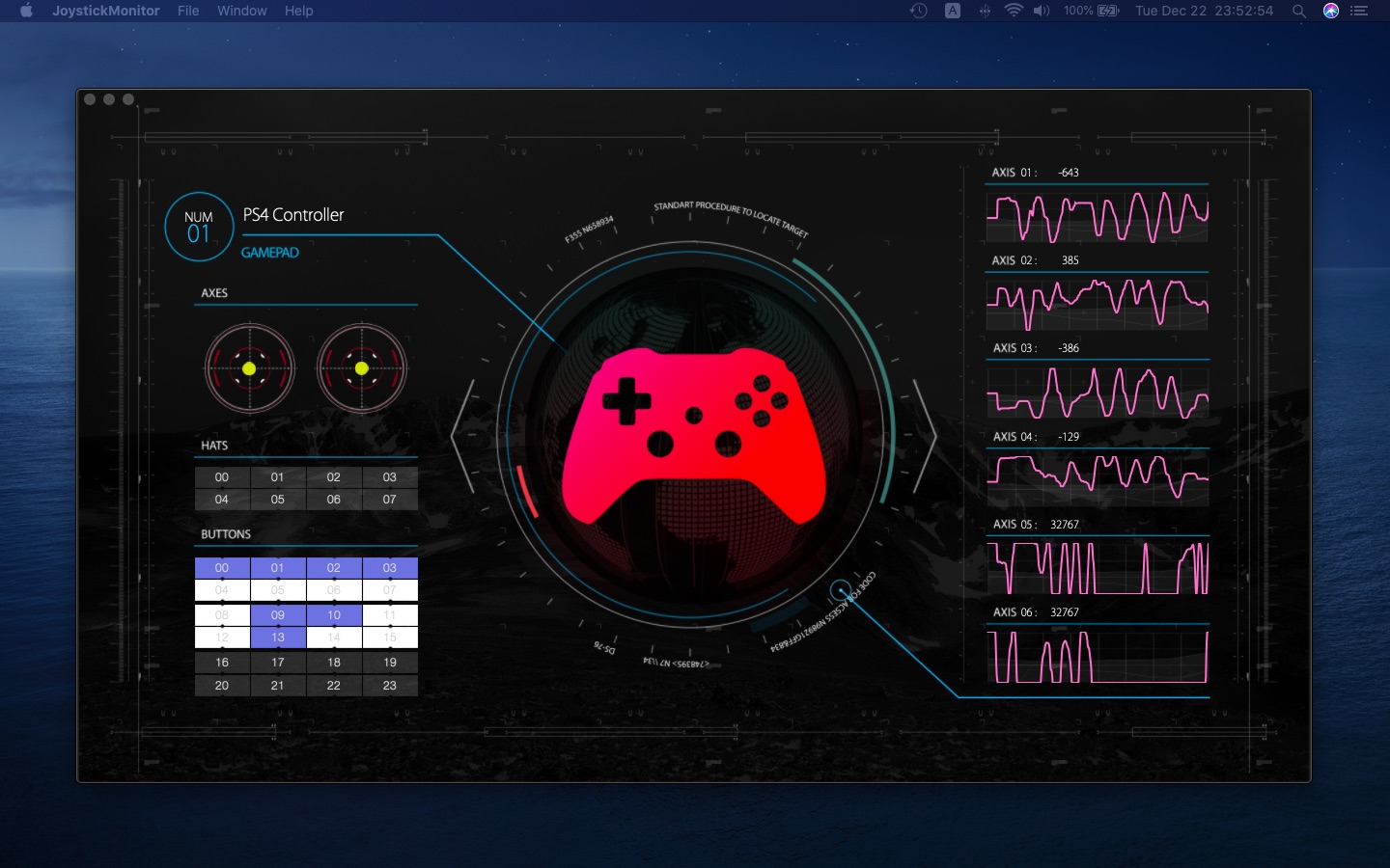 Joystick Monitor 1.3 screenshot