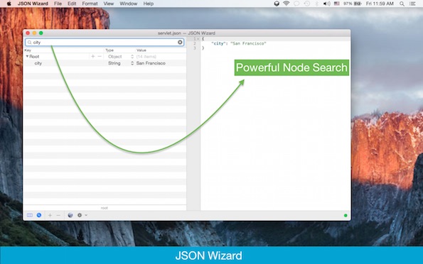 JSON Wizard 2.6.3 screenshot