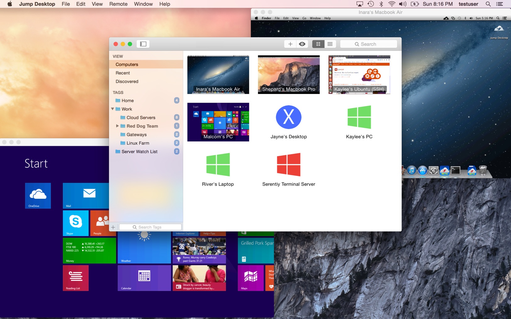 Jump Desktop (RDP, VNC, Fluid) 8.10.8 screenshot