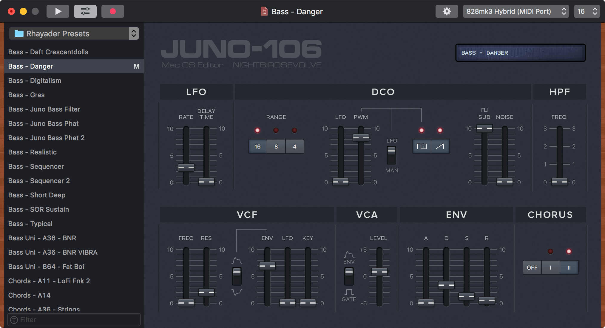 106 Editor 2.8.3 screenshot