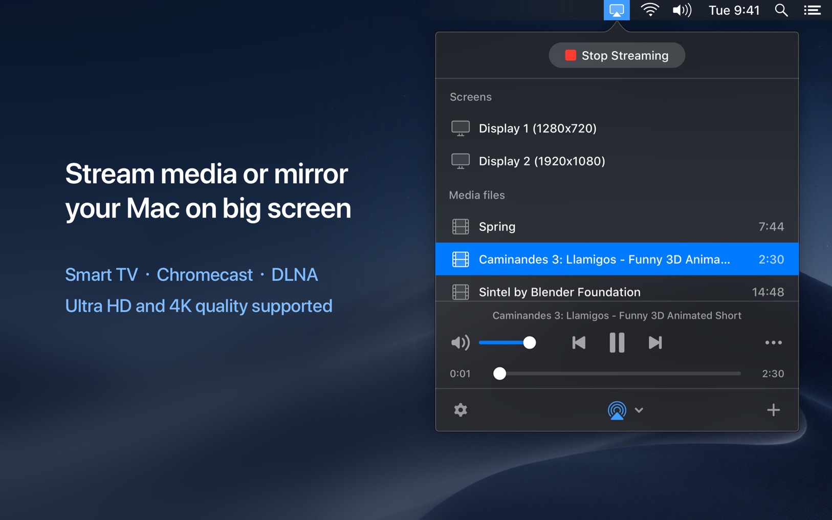 JustStream Pro 2.14 screenshot