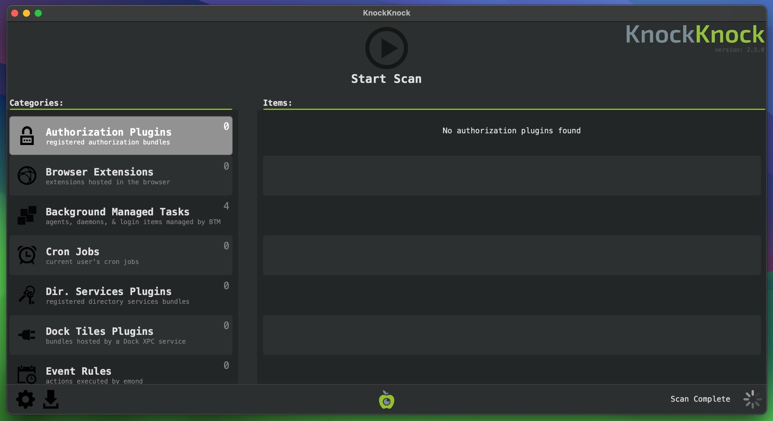 KnockKnock 2.5.0 screenshot