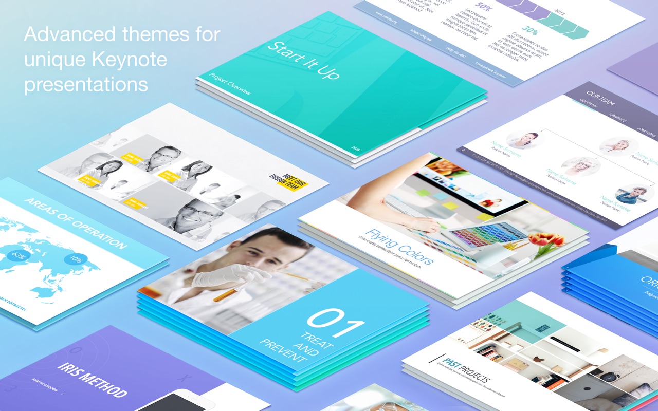 Layouts Lab – Templates 3.3 – Templates for Keynote (was Presentation Lab for Keynote). screenshot