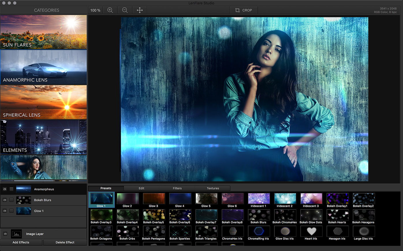 LensFlare Studio 7.0 screenshot