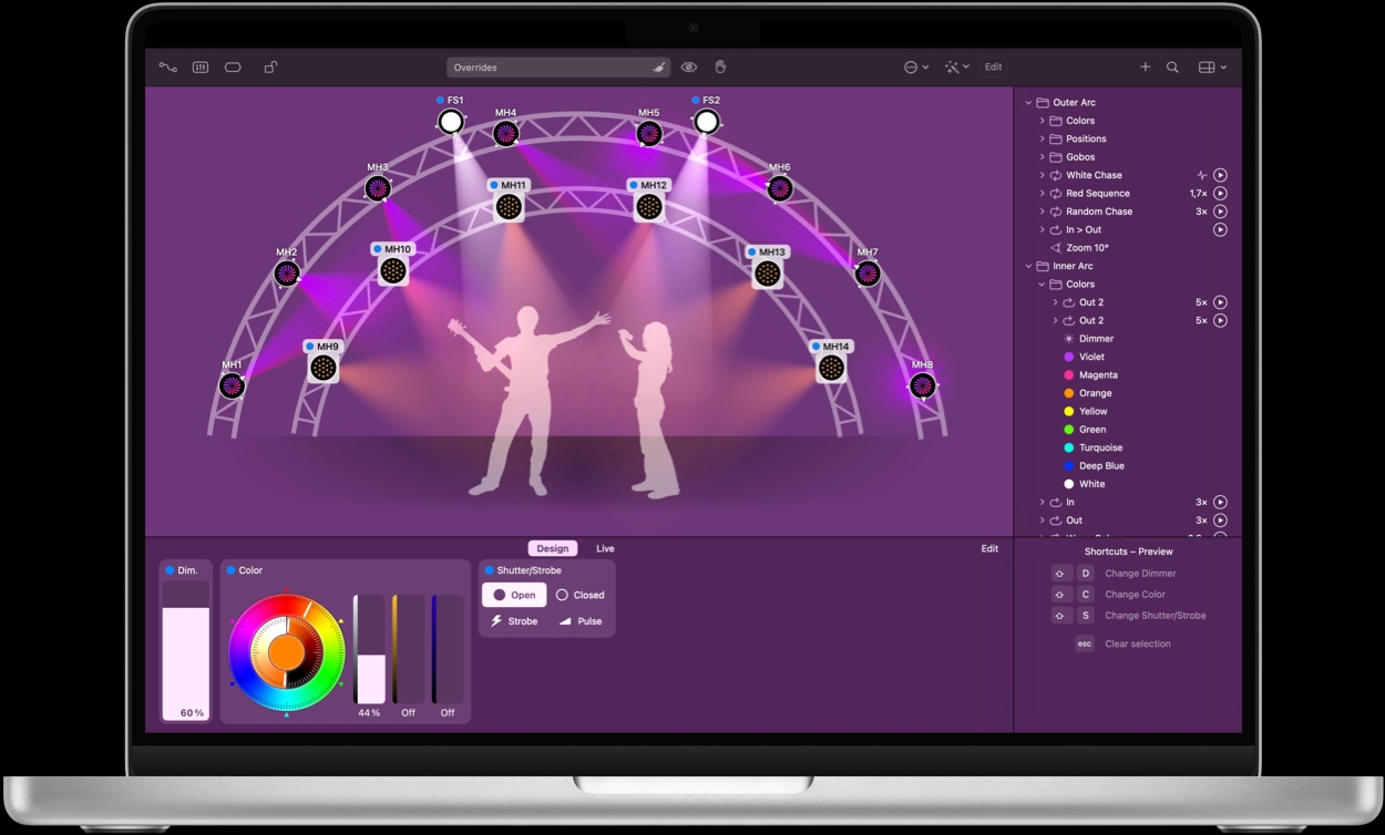 Lightkey 5.9 screenshot
