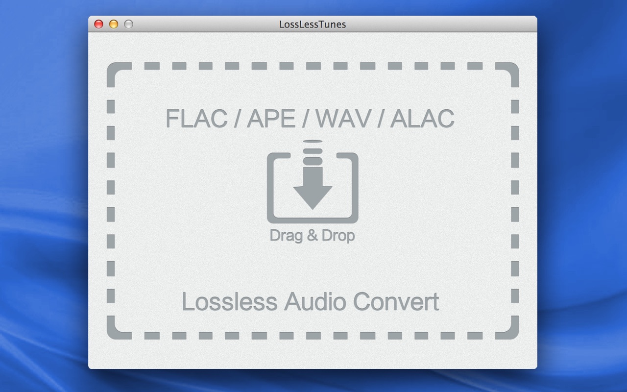 LosslessTunes 1.6.0 screenshot