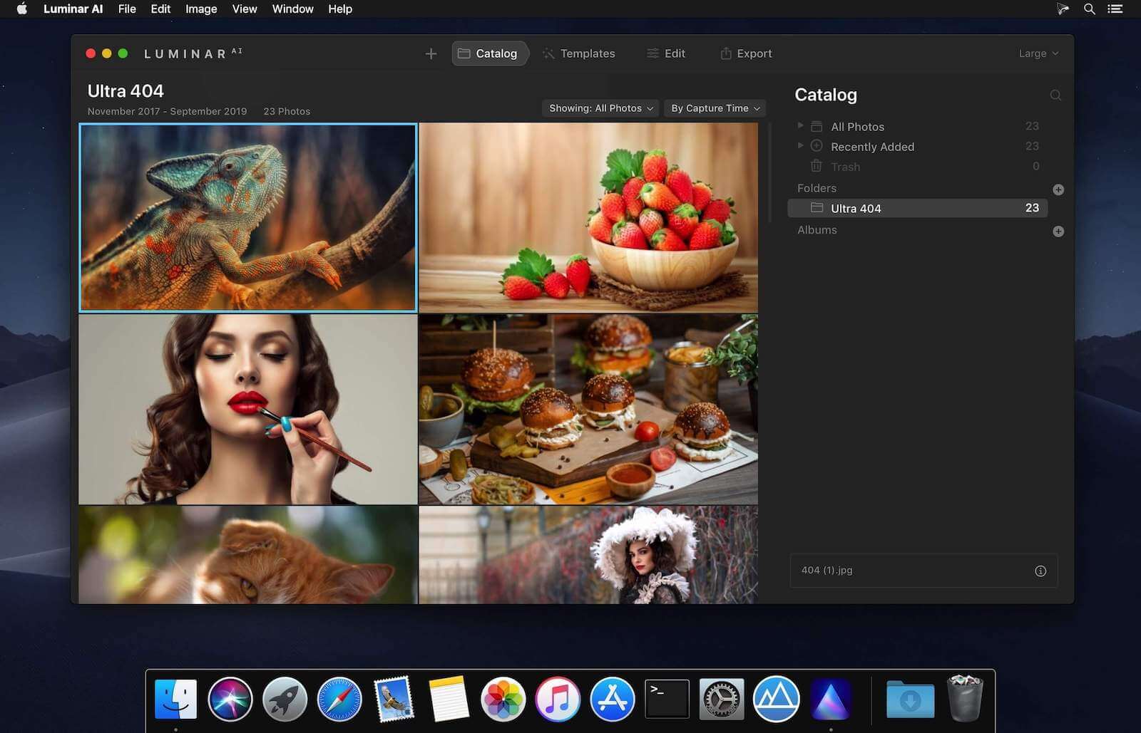 Luminar AI 1.5.5 (13797) screenshot