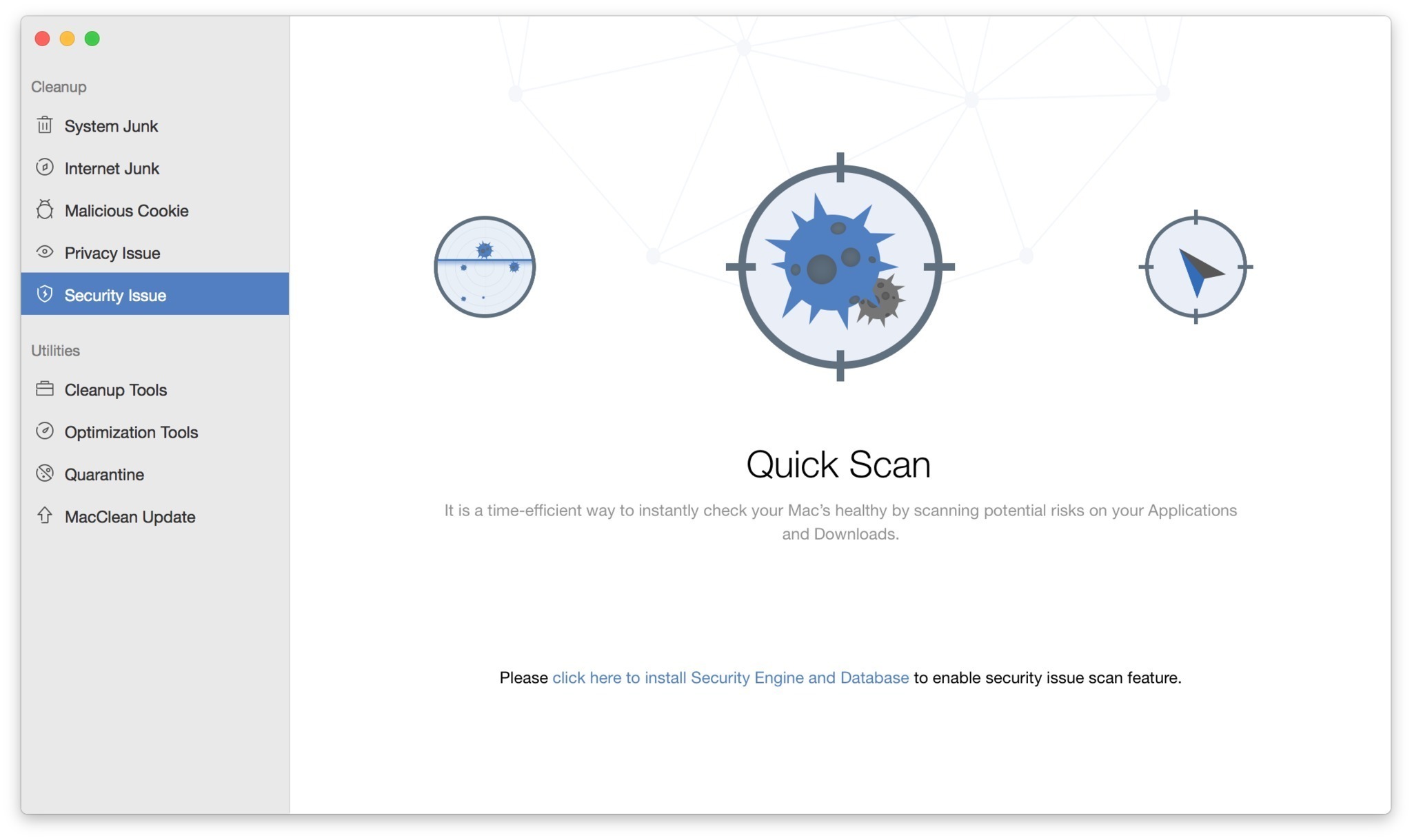 MacClean 3.6.1 screenshot