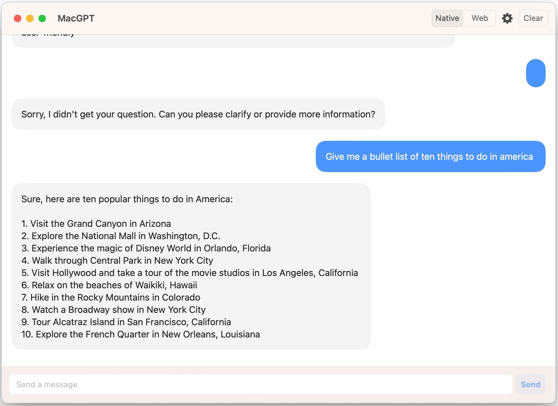 MacGPT 3.21 screenshot