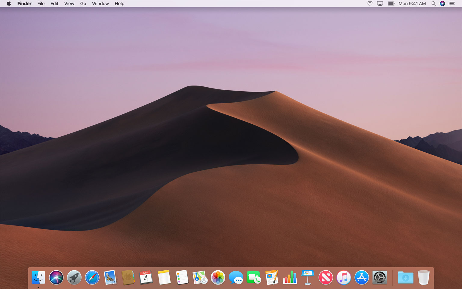 macOS Mojave 10.14.1 screenshot