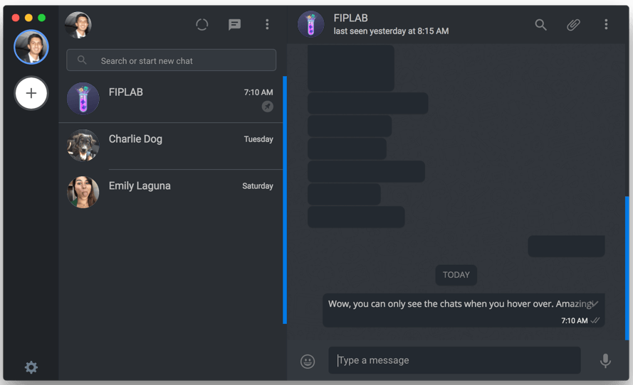 Made for WhatsApp 1.0.4 – Instant Access to WhatsApp on your Mac. screenshot
