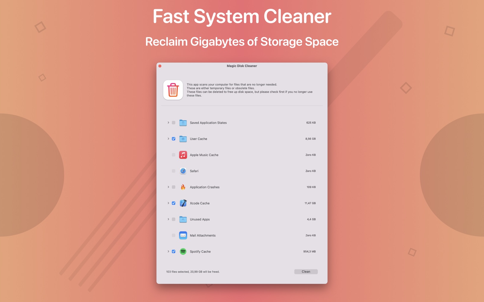 Magic Disk Cleaner 5.3.3 screenshot
