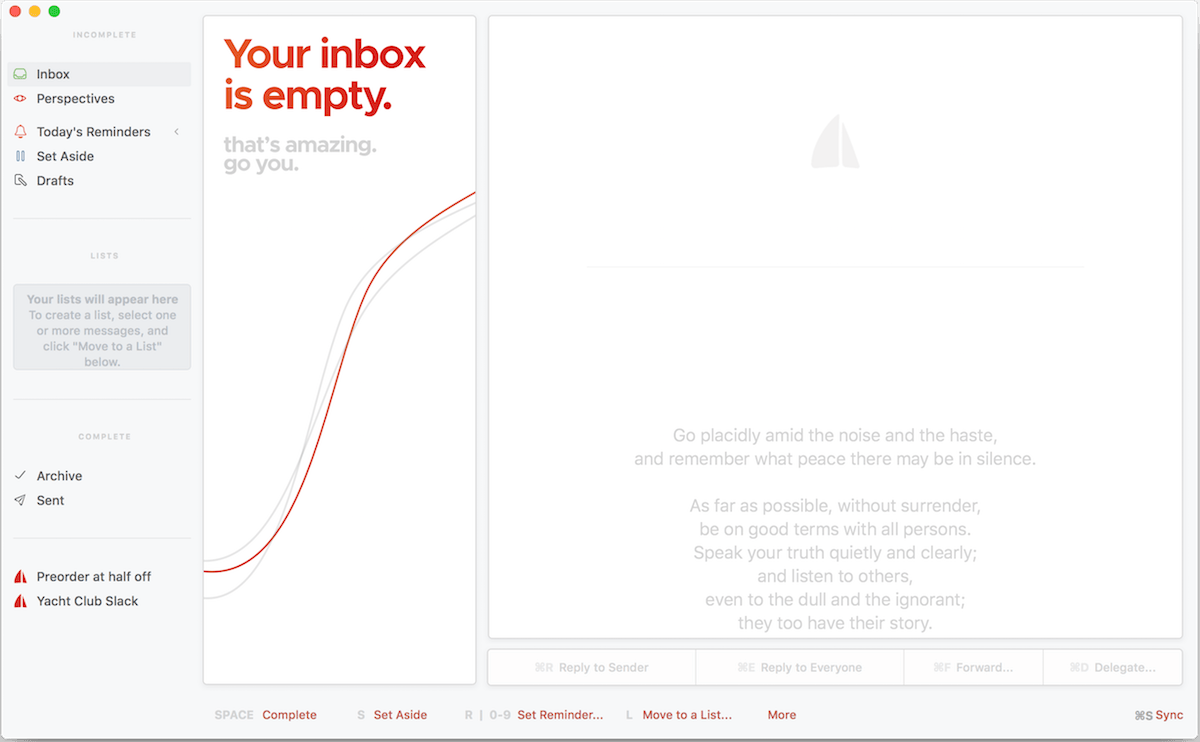 Mail Pilot 3.39 screenshot