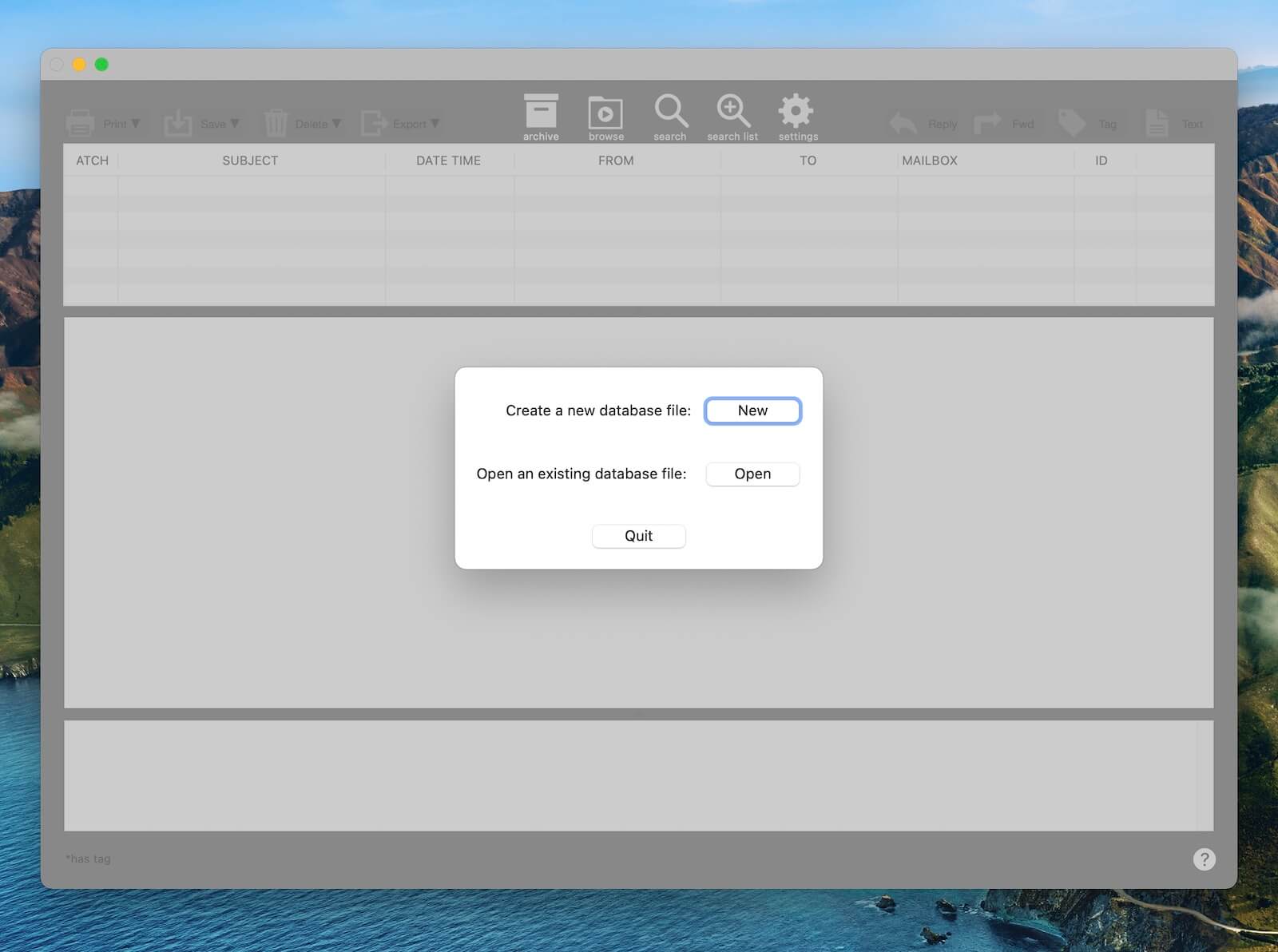 MailSteward Pro 17.1 screenshot