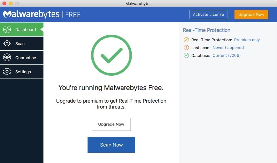 Malwarebytes Premium 3.2.35 – Adware removal tool (was AdwareMedic). screenshot