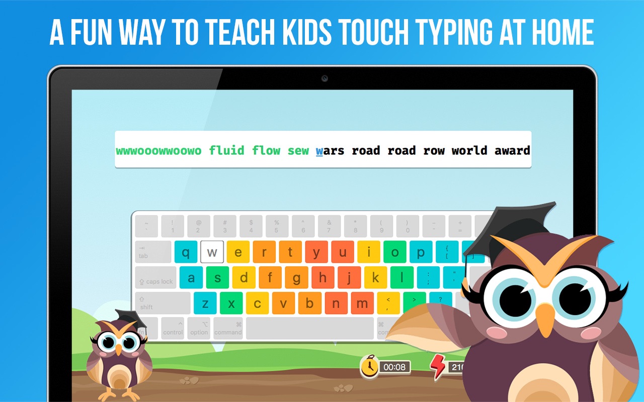 Master of Typing for Kids 2.4.3 – Structured touch typing course for kids. screenshot