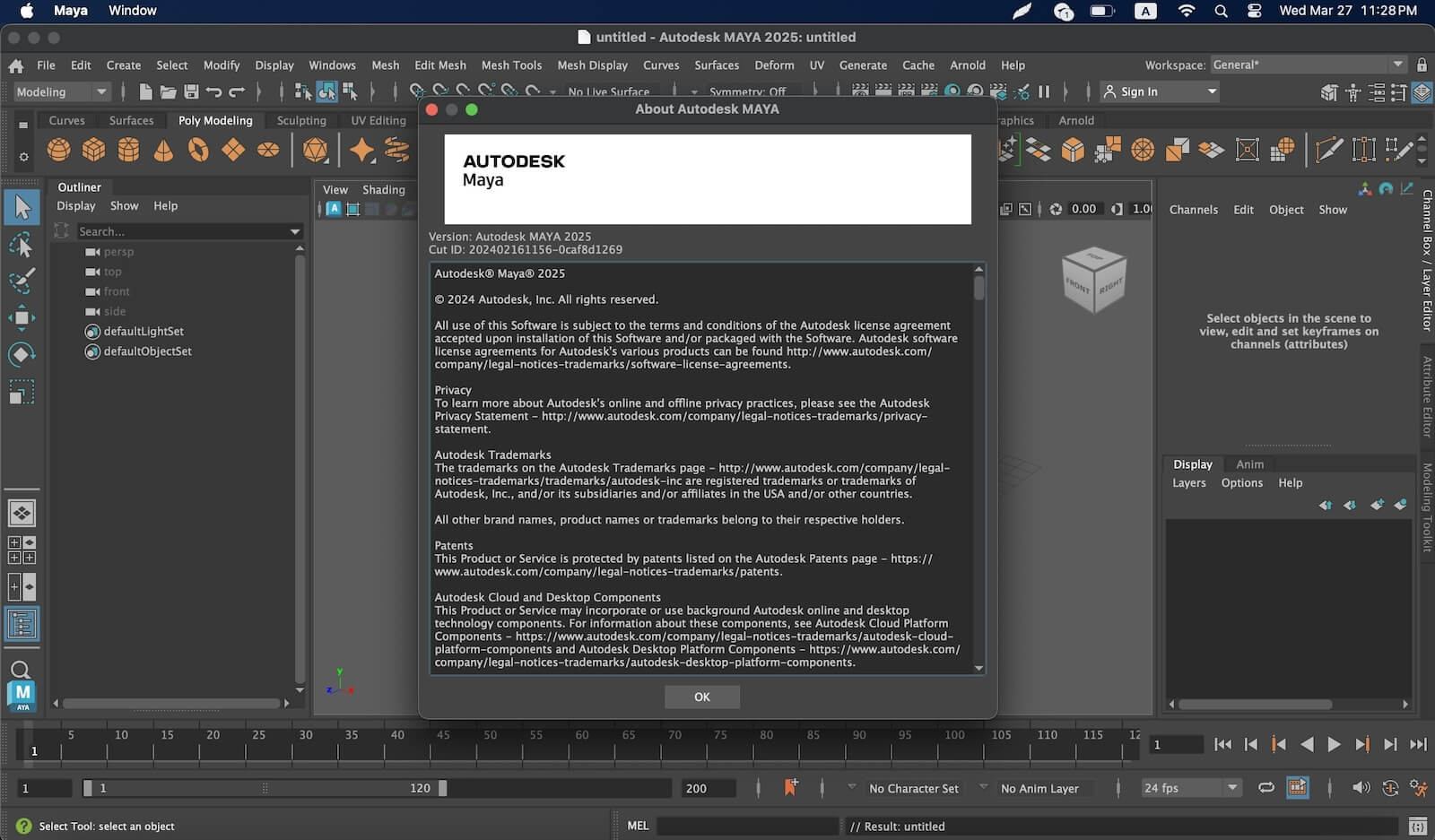 Maya 2018.3 – Professional 3D modeling and animation tool. screenshot