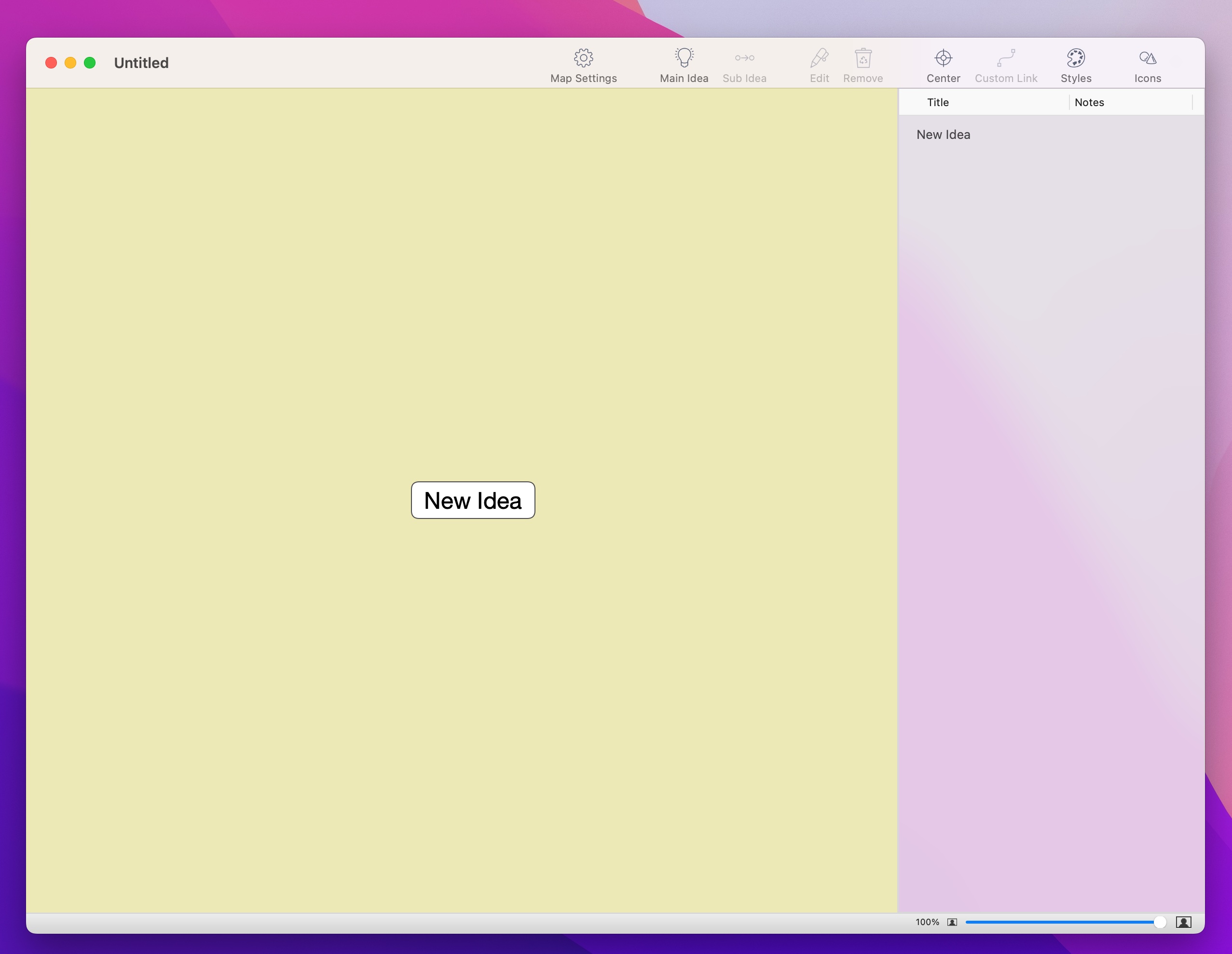 mcMindMap 3.1.2 screenshot