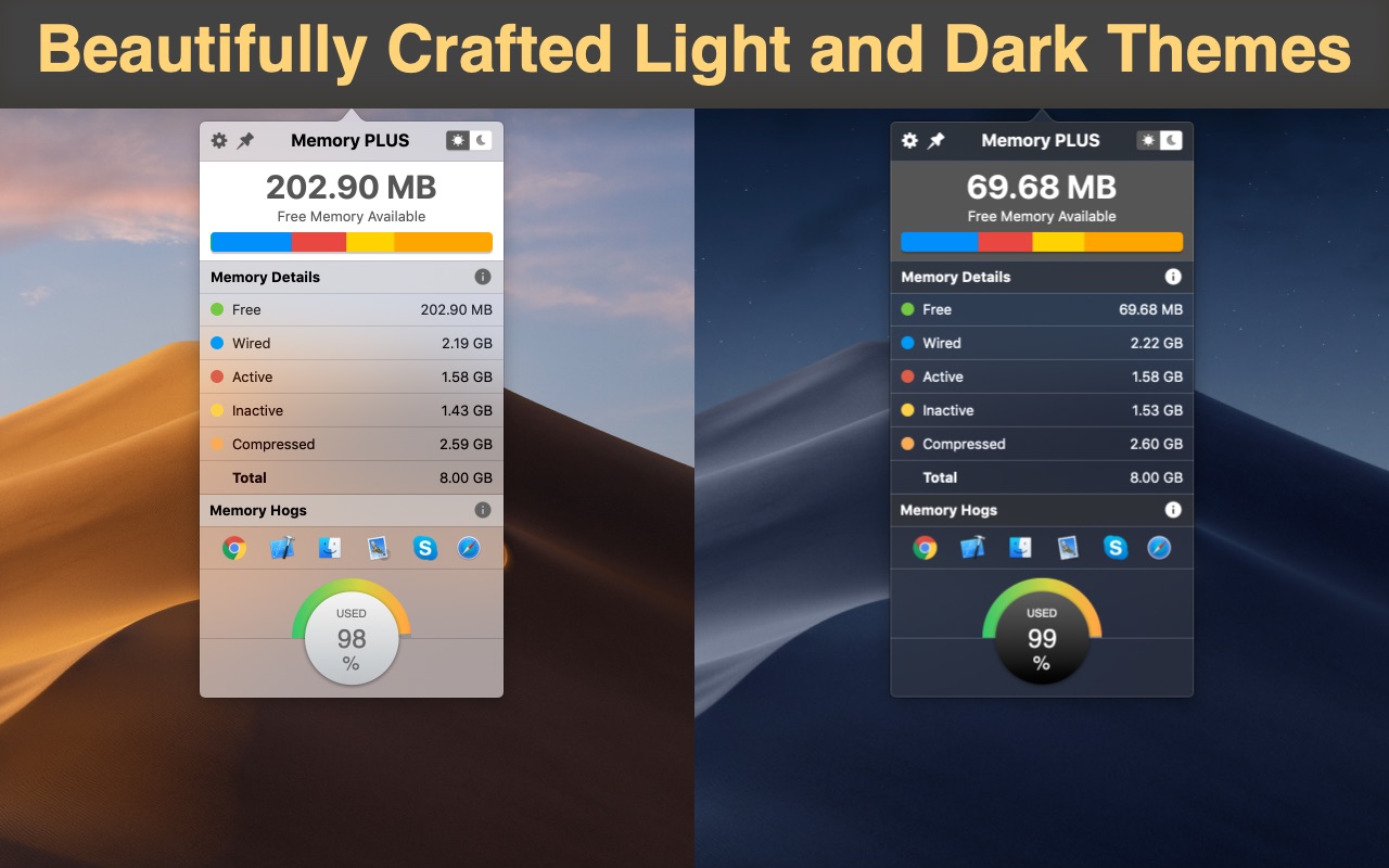 Memory PLUS 2.3 screenshot