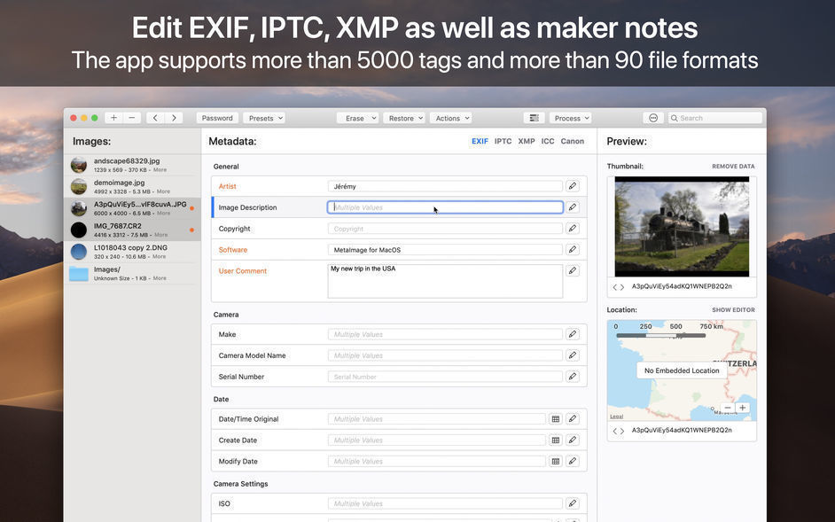 MetaRename 1.0.10 screenshot