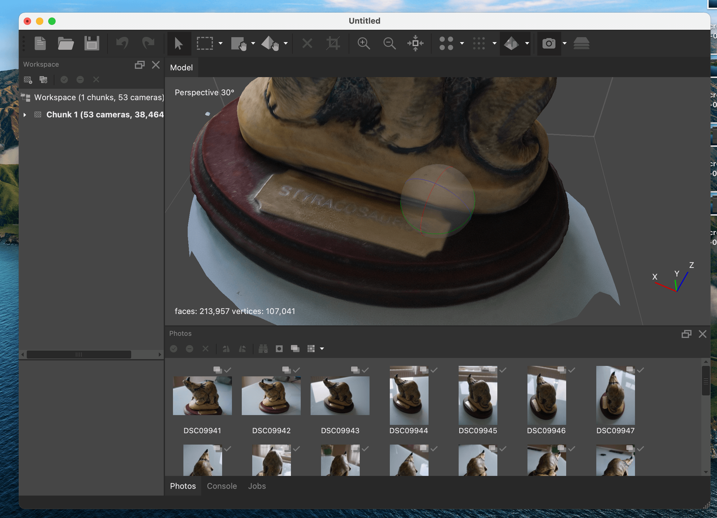 Metashape Professional 2.1.3 Build 18946 screenshot
