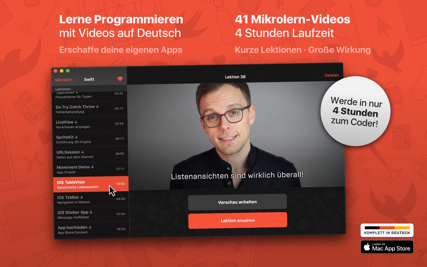 Microlern for Swift 1.5 screenshot