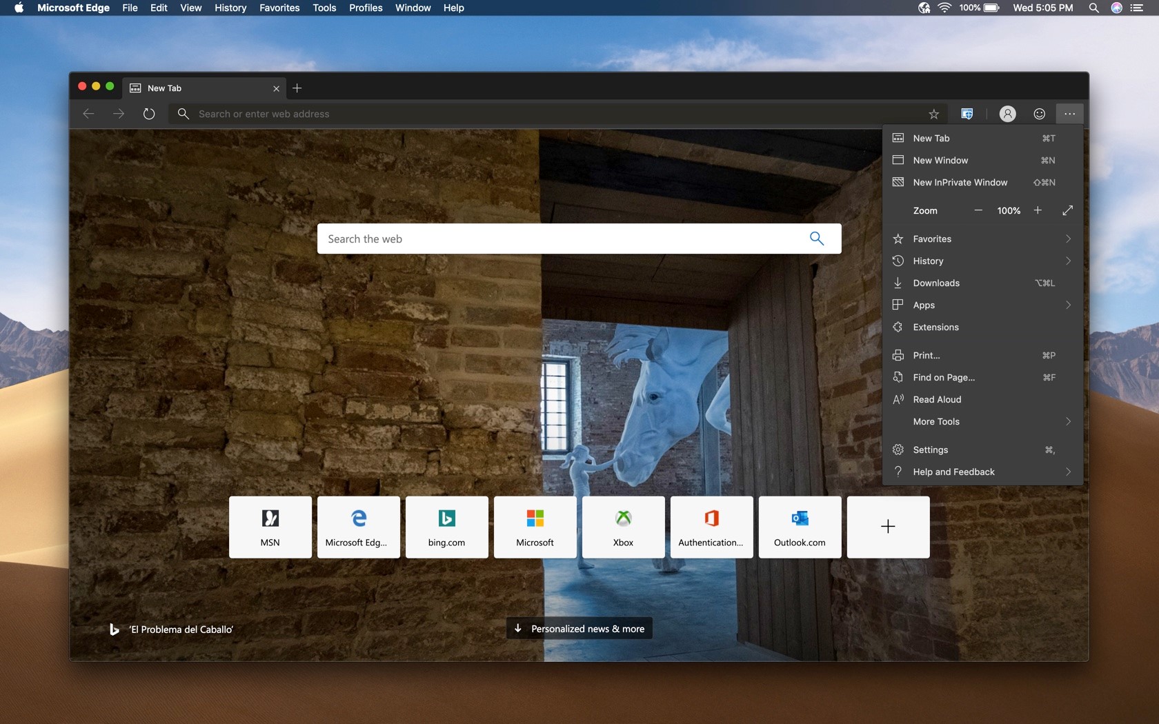 Microsoft Edge 115.0.1901.183 screenshot