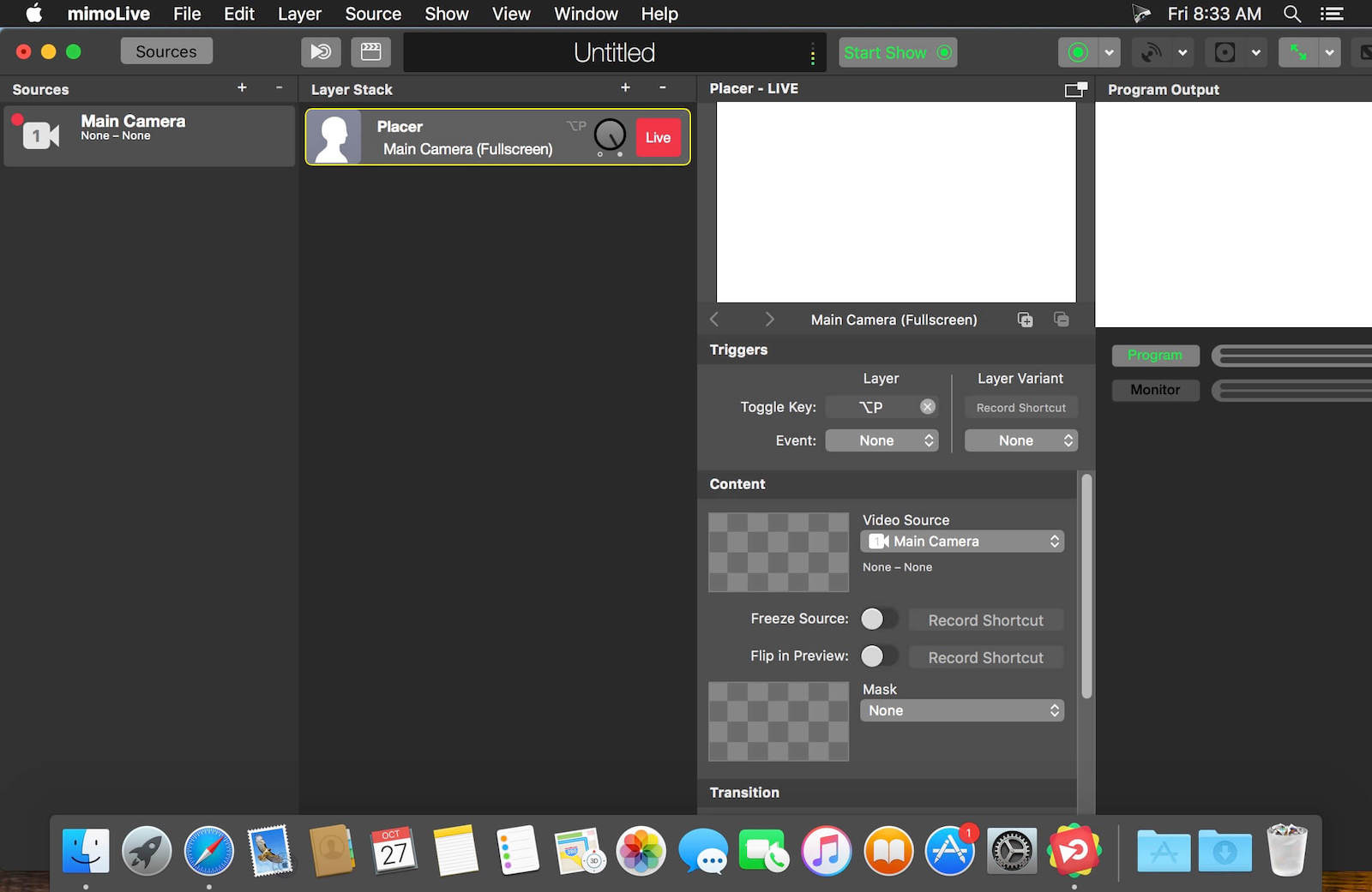 mimoLive 3.2 – The multi-in, multi-out live-video engine (was BoinxTV). screenshot