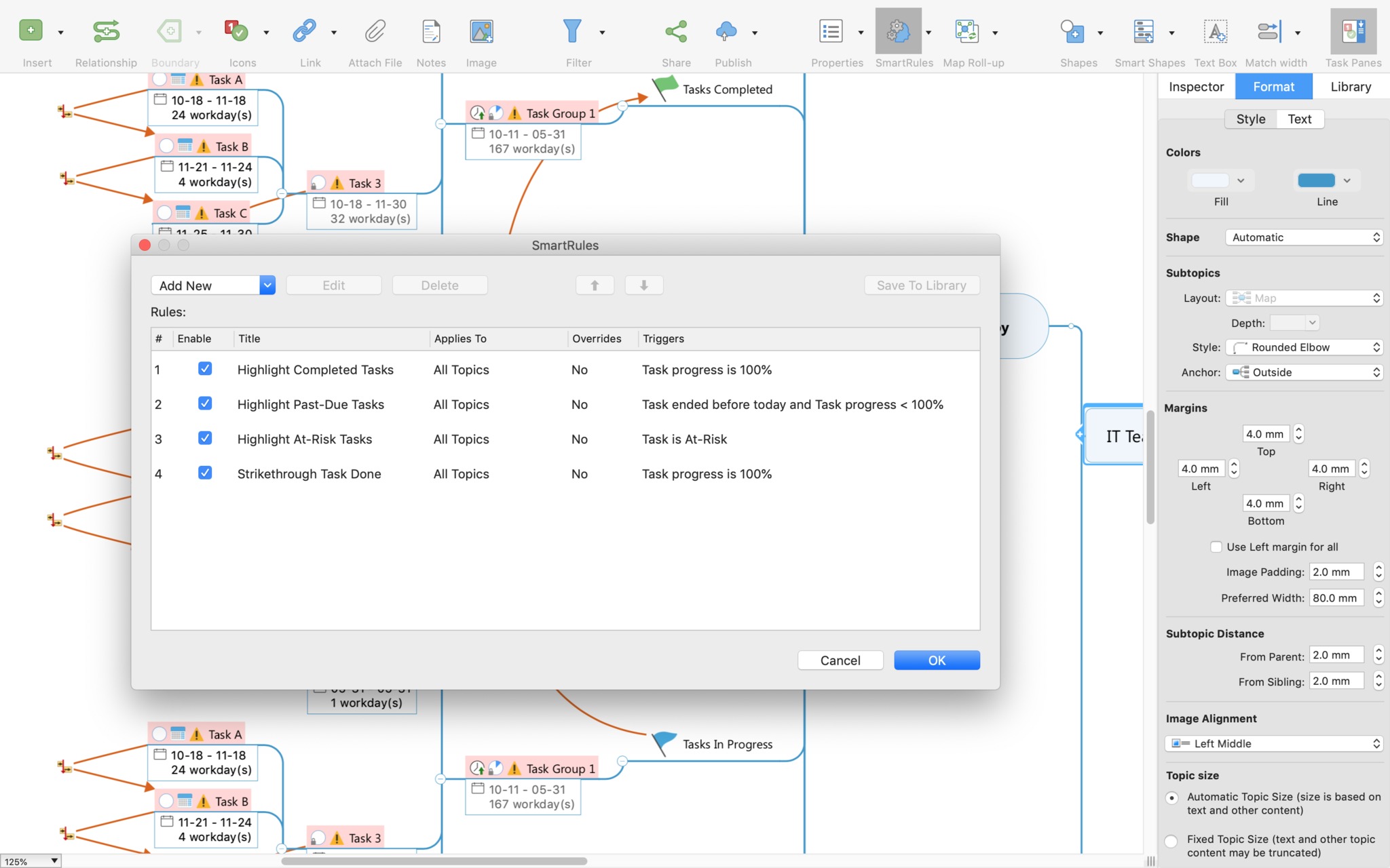 Mindjet MindManager 11.1.160 – Professional mind-mapping and project-management. screenshot