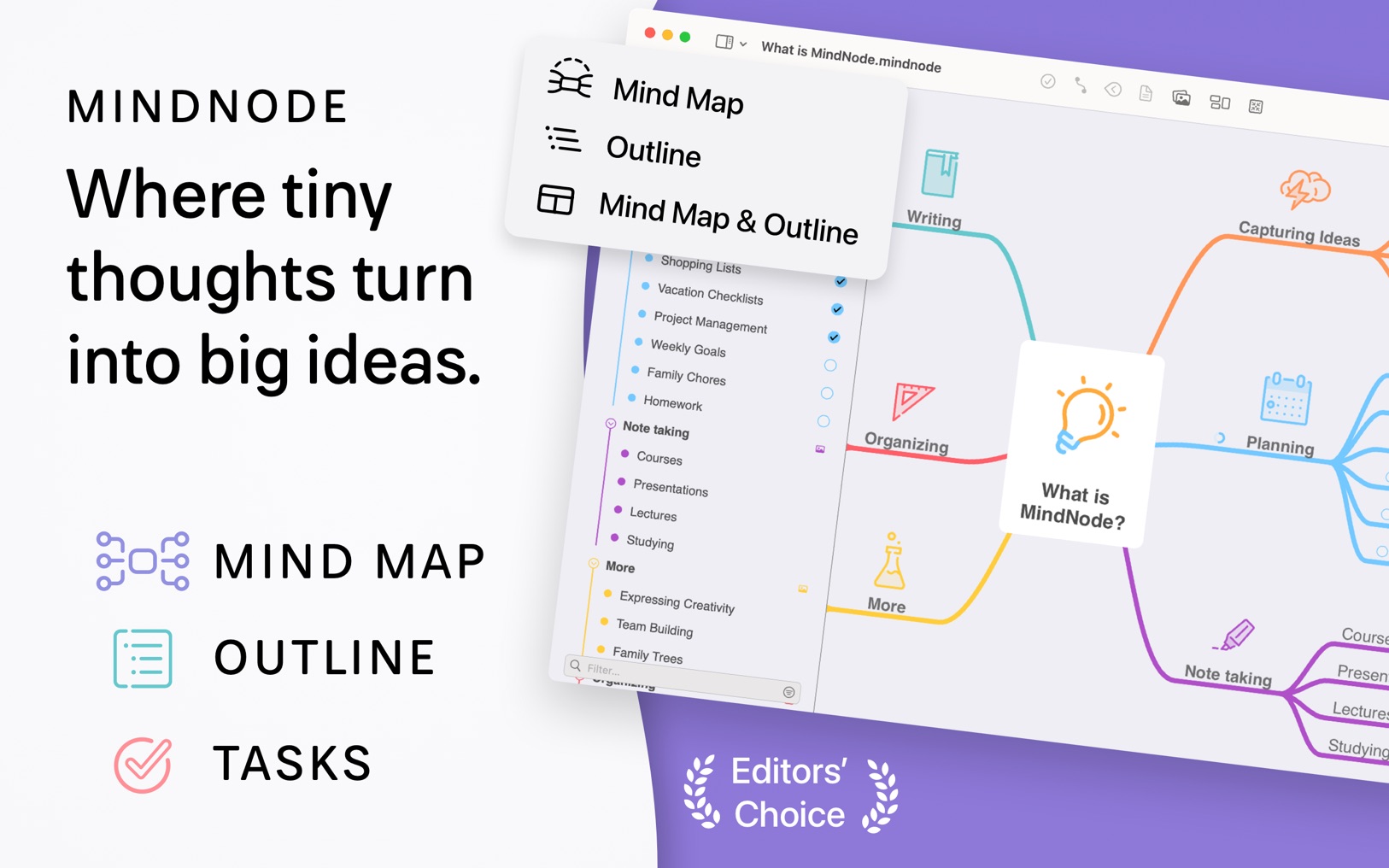 MindNode 2023.3.1 screenshot